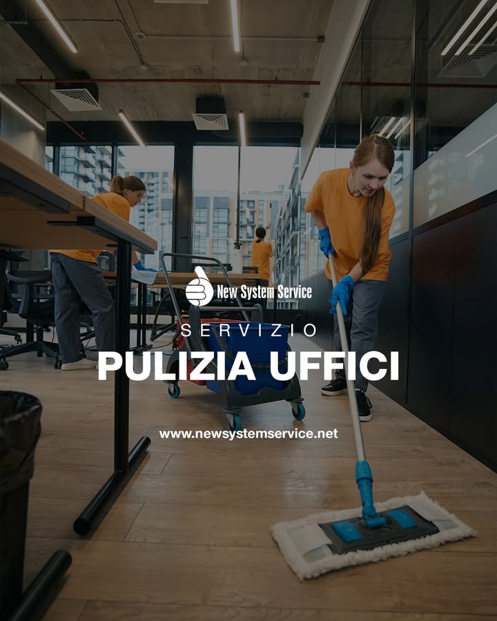 New System Service Srl offre un servizio professionale di pulizia